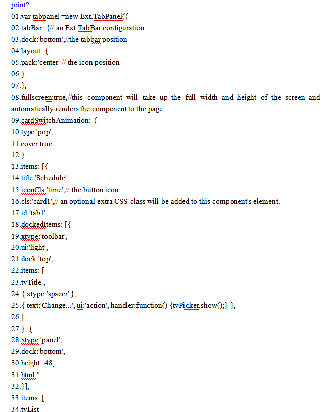Sencha touch 开发指南 中文