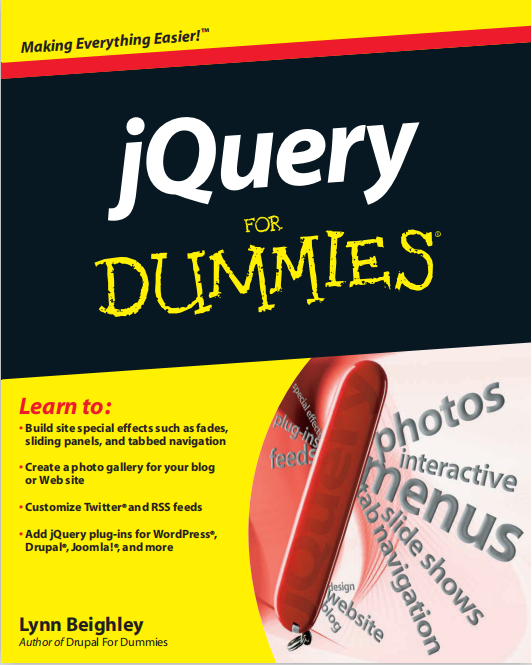 jQuery For Dummies pdf_前端开发教程