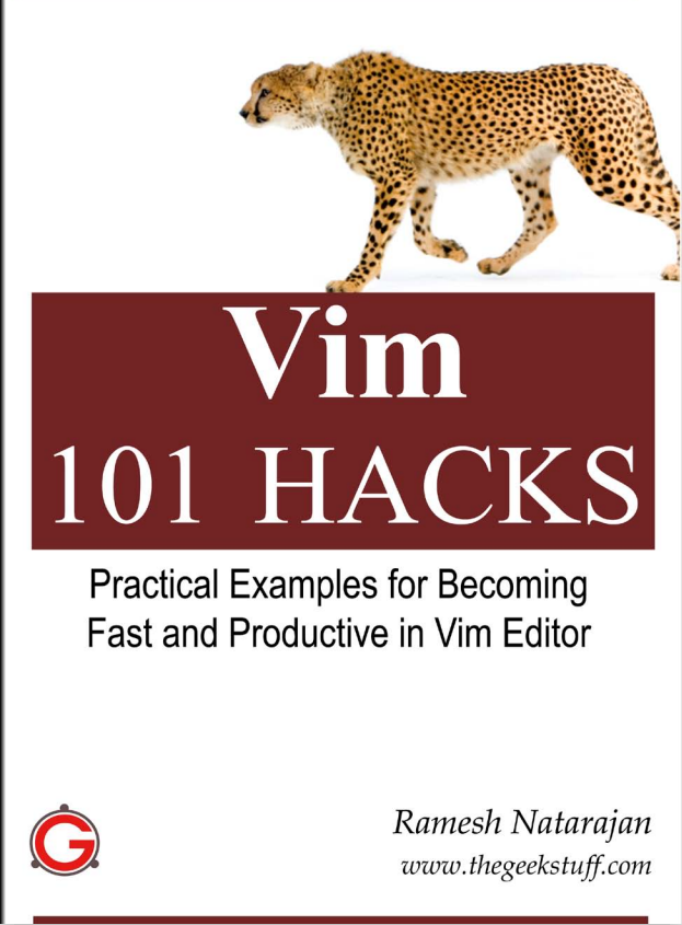 Vim 101 Hacks（ Ramesh Natarajan） 英文PDF_操作系统教程