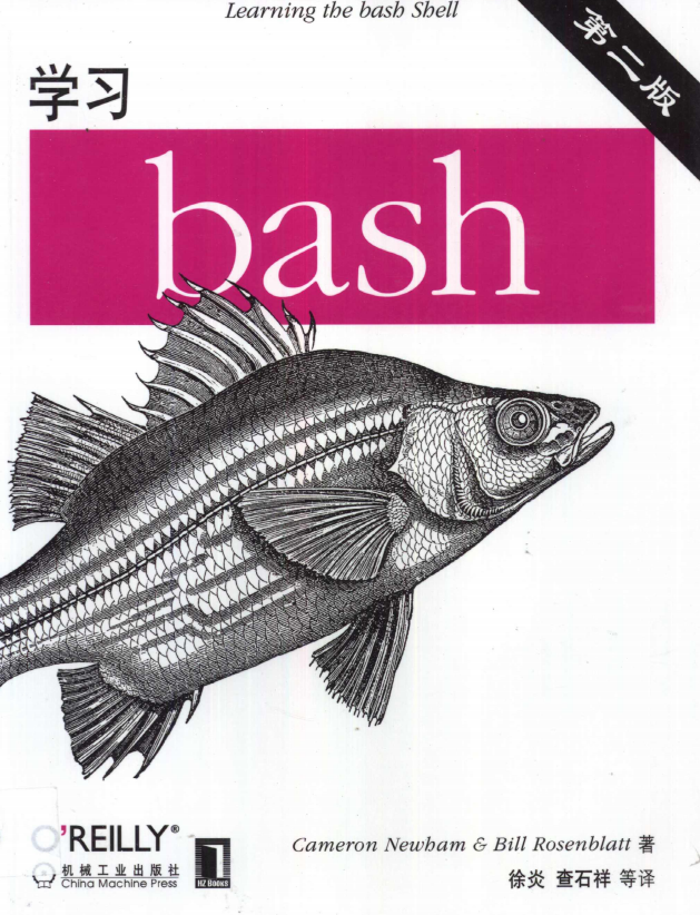 学习bash：第二版（中文版） 带书签目录完整版PDF_数据库教程