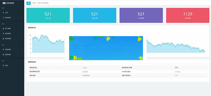 PHP响应式在线聊天系统源码 自适应PC+WAP手机移动端_源码下载插图(2)