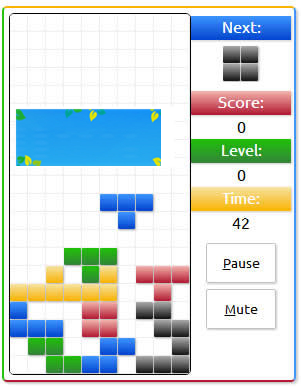 HTML5俄罗斯方块游戏源码下载插图(1)