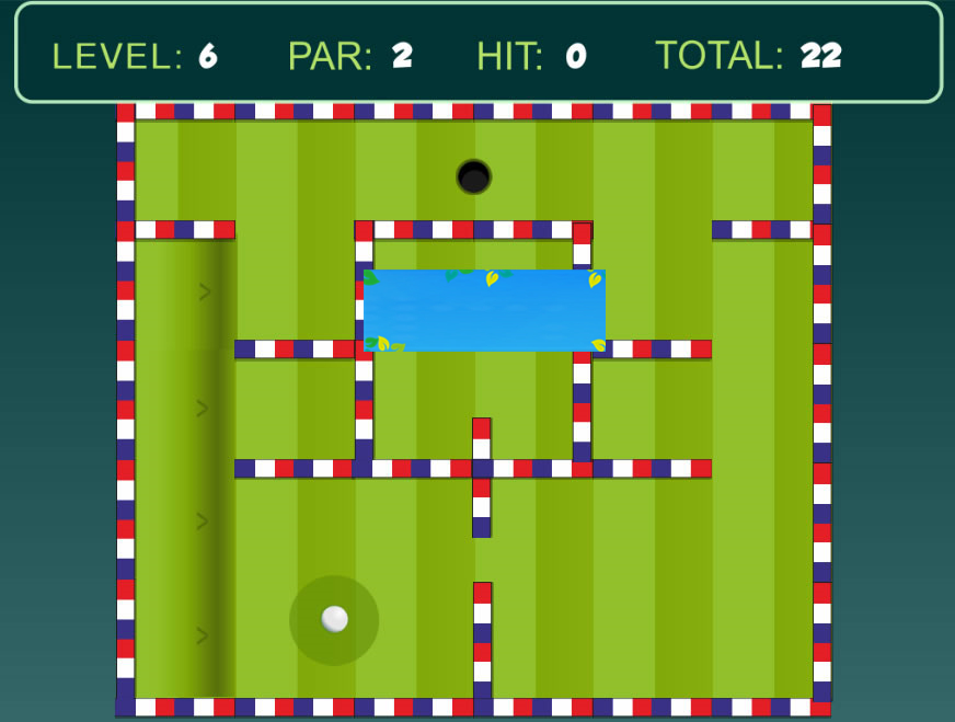 HTML5《迷你高尔夫》休闲小游戏源码下载插图(3)