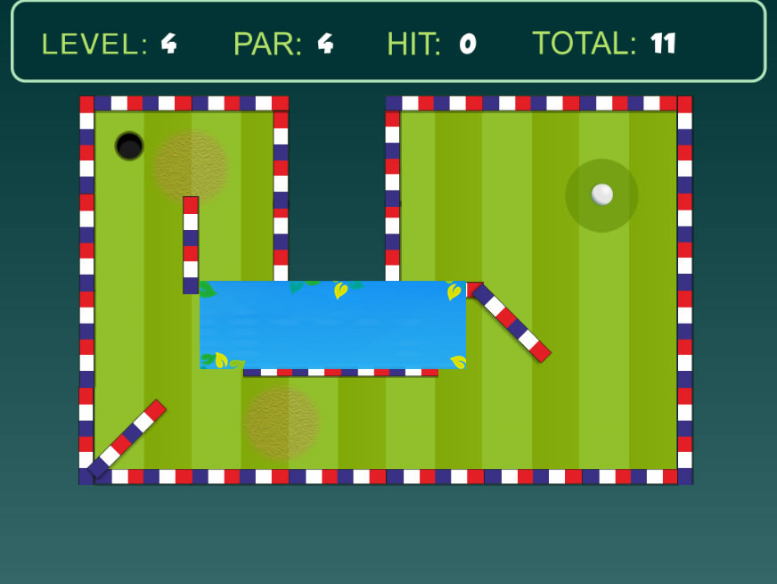 HTML5《迷你高尔夫》休闲小游戏源码下载插图(2)