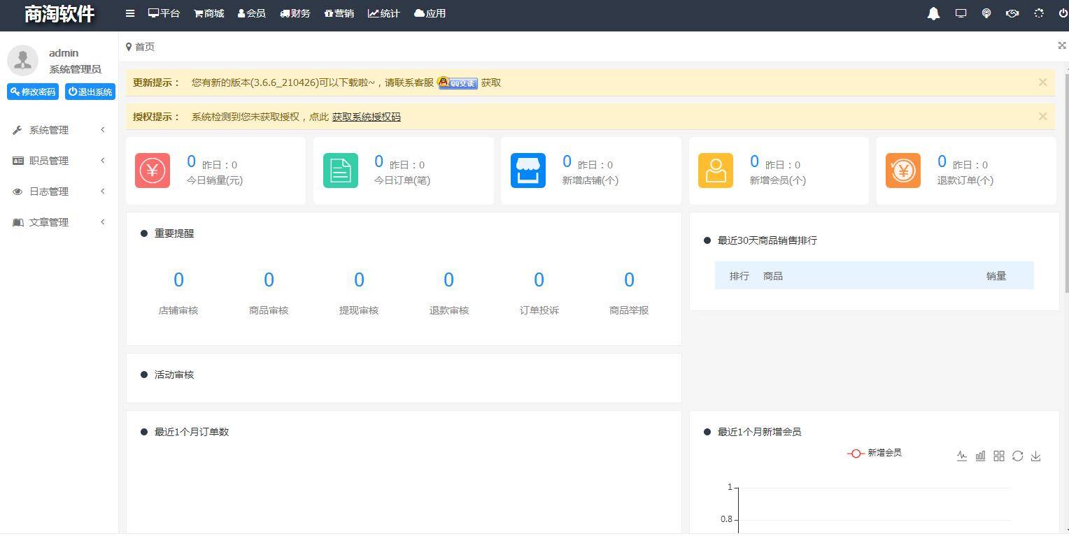 K368 综合电子商务系统多用户B2B2C商城源码 Thinkphp5.1内核插图(9)