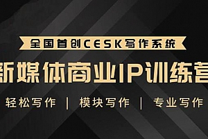 升职计·新媒体商业IP训练营：轻松写作模块 零基础写作小白 系统学习写作插图