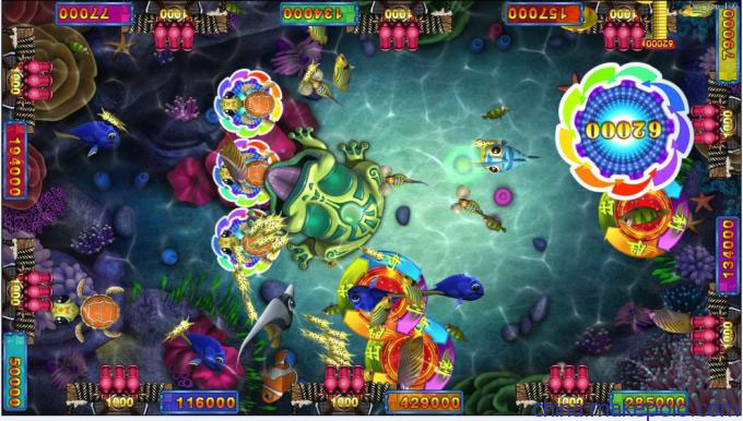 千炮金蟾捕鱼游戏源码(难度控制+机器人+资源文件) 手游源码插图