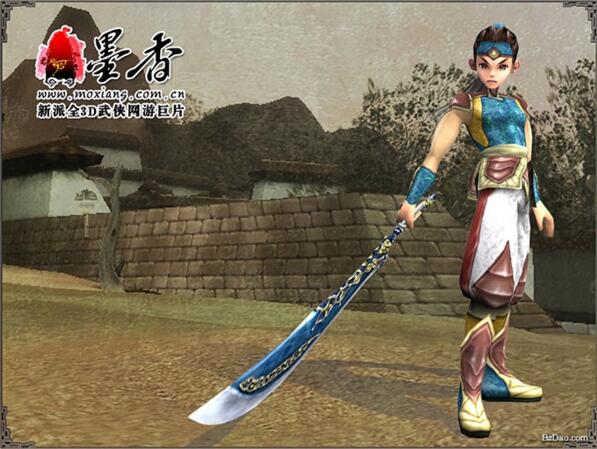 玄幻武侠3D版网络游戏：墨香online全套游戏源码资源插图