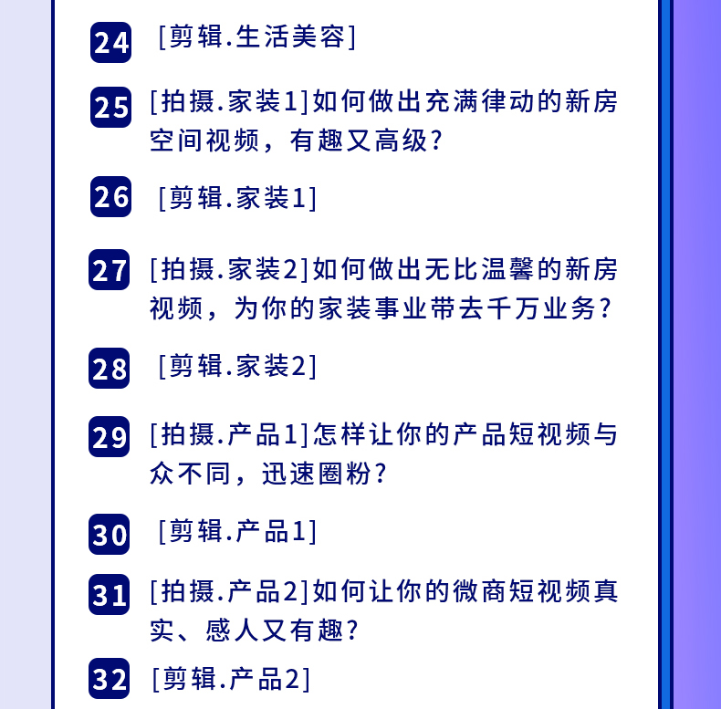 新手0基础教你玩转手机短视频创作班：拍摄-素材-引流-运营实操插图(2)