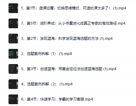 林雨小书童思维课：快速捕捉知识付费蓝海选题，造课抢占商机插图