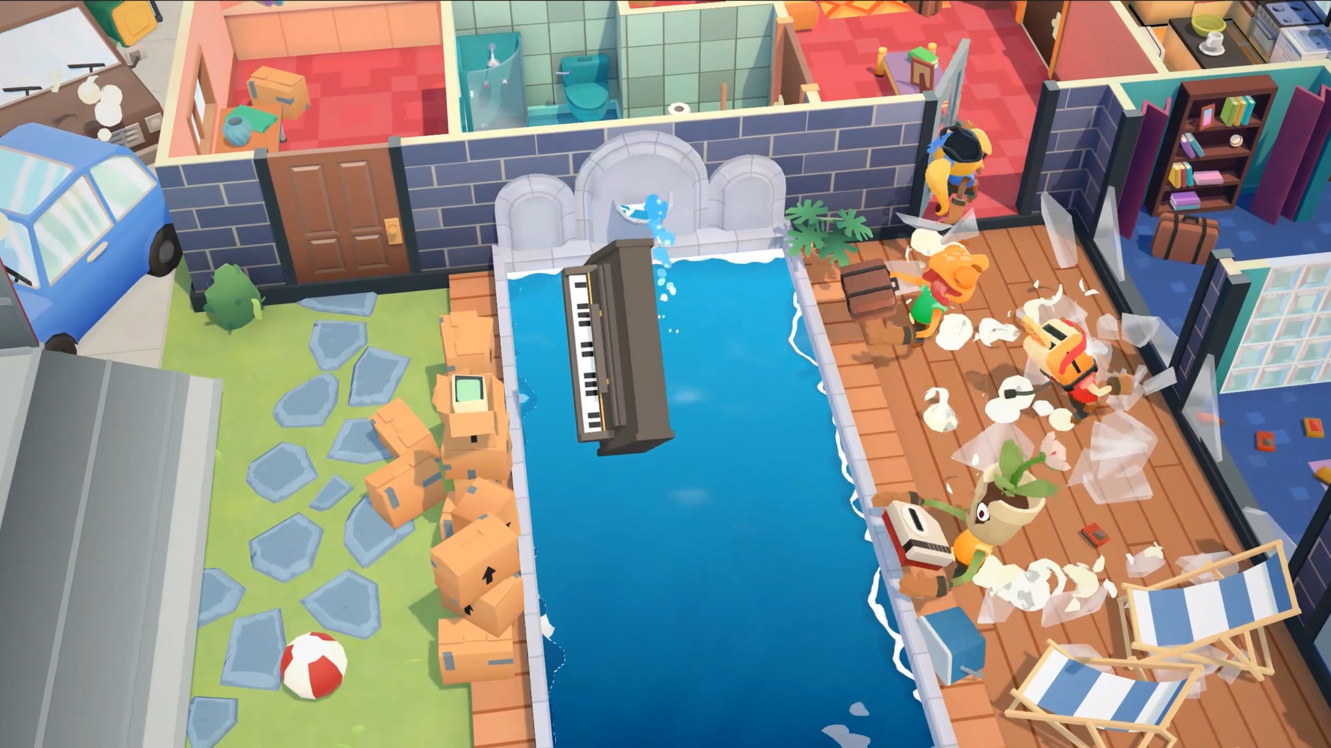 胡闹搬家/搬家模拟器/单机.同屏多人插图(2)