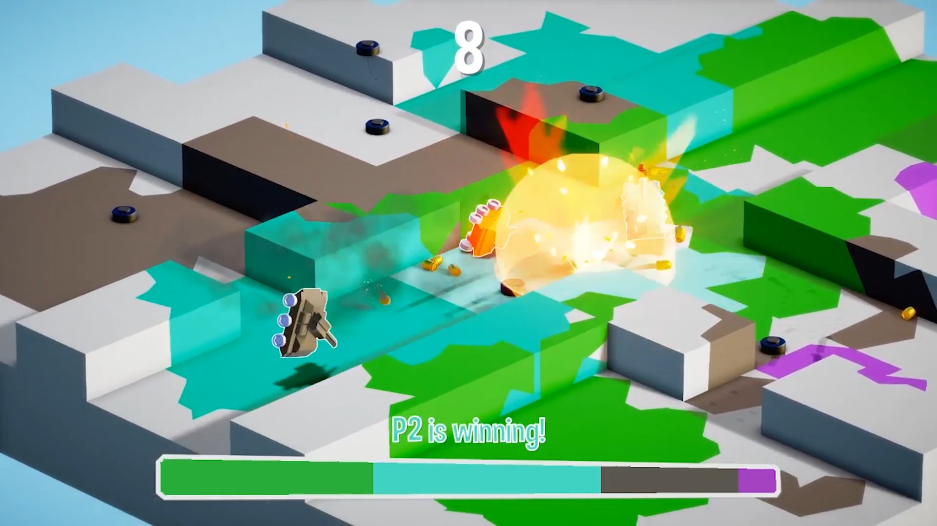 小型坦克/迷你坦克/单机.同屏多人插图(2)