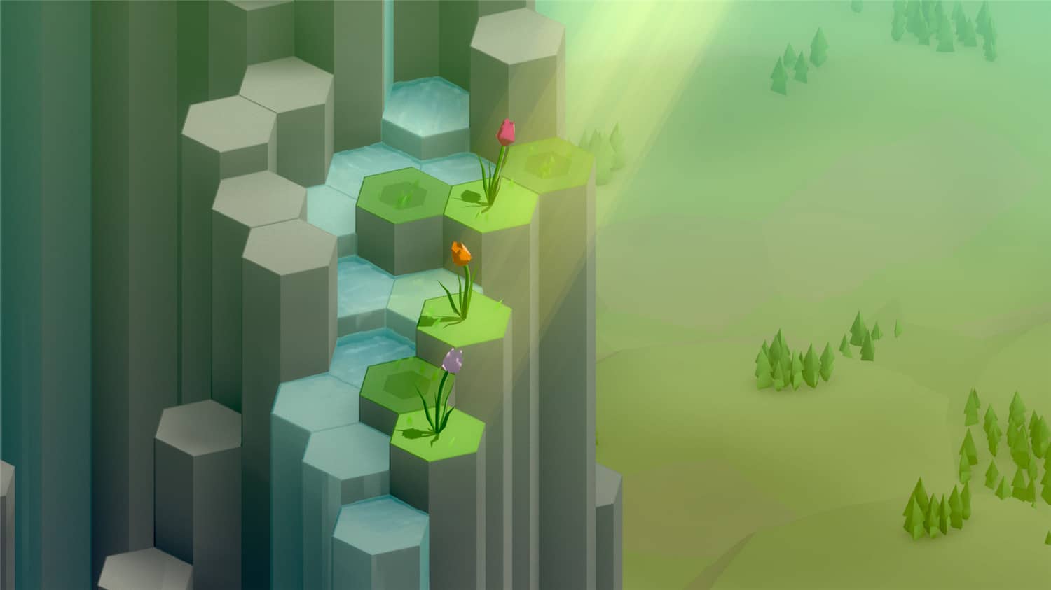 春泉瀑布,春天的瀑布,Spring Falls插图(3)