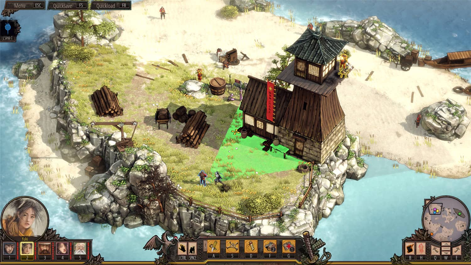 影子战术：将军之刃-爱子的选择/Shadow Tactics: Blades of the Shogun – Aiko\\\\’s Choice插图(1)