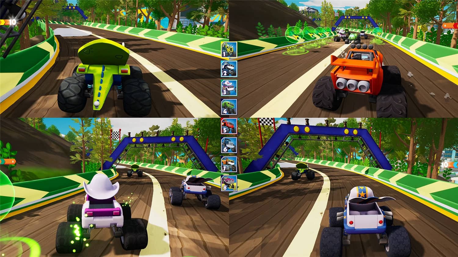 旋风战车队: 速度城赛车,布莱泽与怪物城赛车手,Blaze and the Monster Machines: Axle City Racers插图(3)