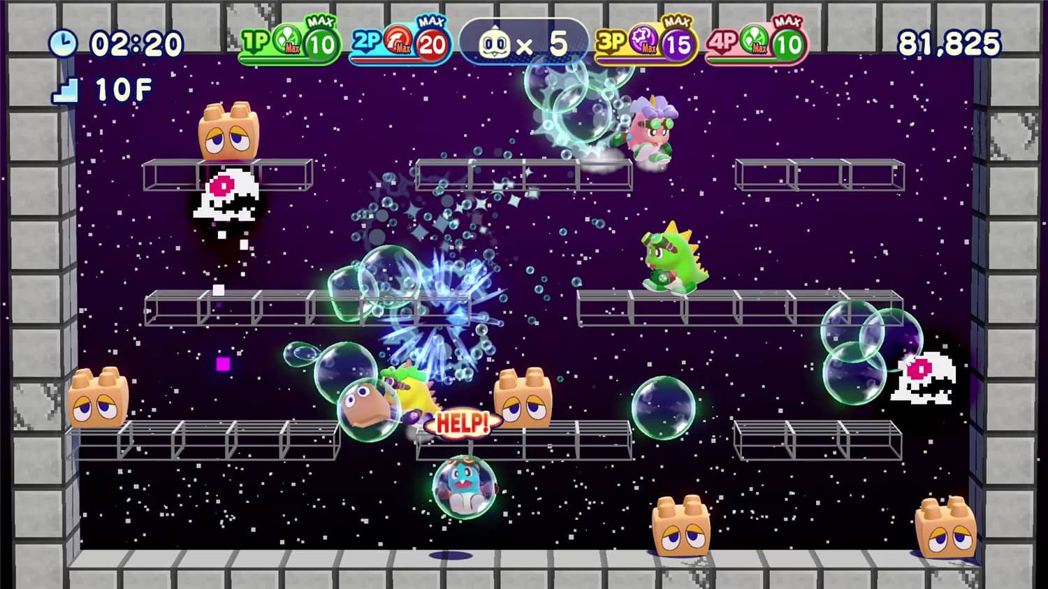 泡泡龙4伙伴 头骨怪与创意工坊/Bubble Bobble 4 Friends插图(2)