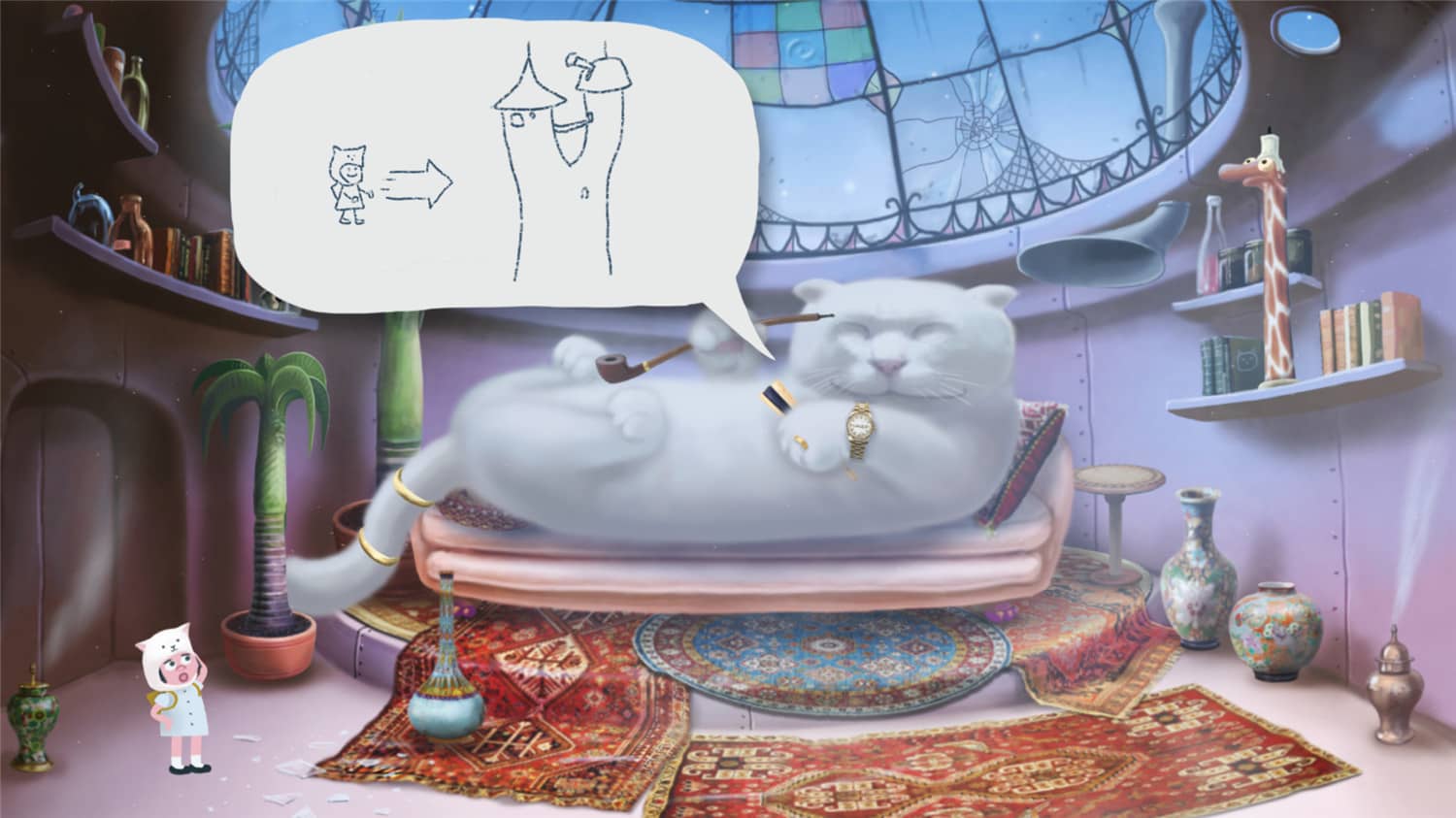 凯蒂梦游喵喵仙境/Catie in MeowmeowLand插图(2)