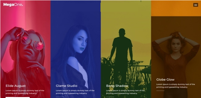 演唱会嘉宾宣传介绍网页模板插图